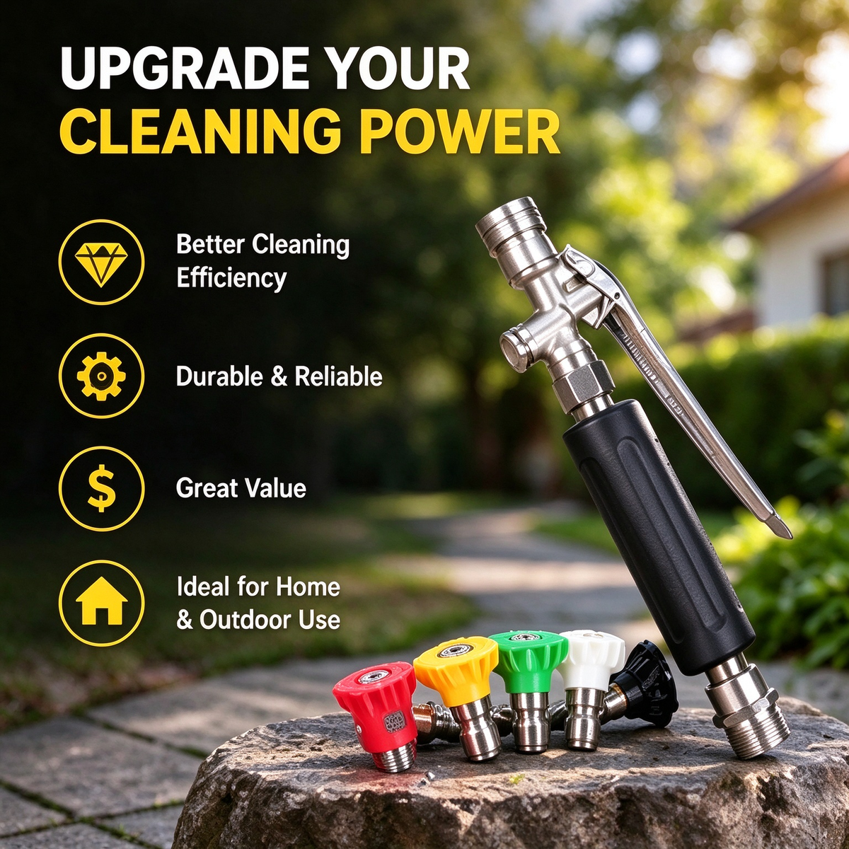 High-pressure Car Wash Water Gun Handle Nozzle
