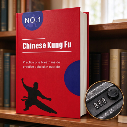 Hidden Dictionary Book Safe with Combination Lock