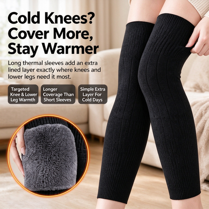 👖Long winter anti-slip knee pads