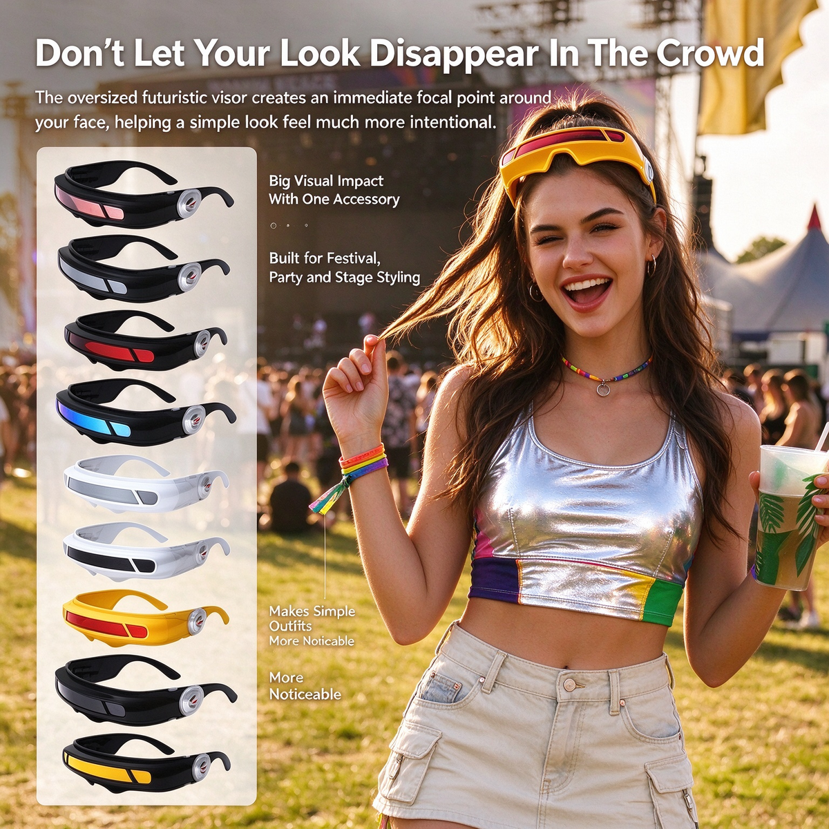😎Wraparound Visor Sunglasses