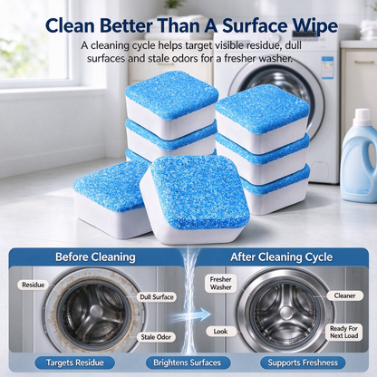 Deep Cleaning Washing Machine Drum Cleaning Block
