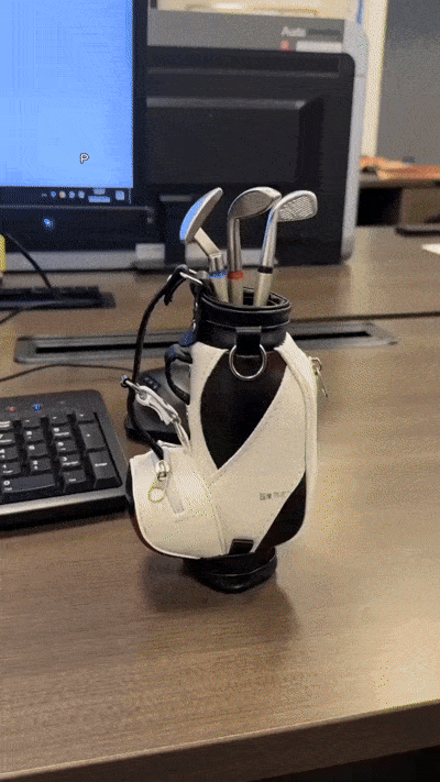 ✍️Golf Pen Holder + 3-Pen Set Creative Design