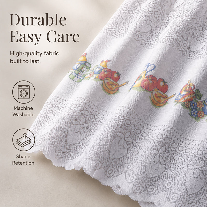 ✨Retro Lace Short Kitchen Curtain