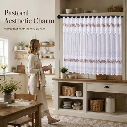 ✨Retro Lace Short Kitchen Curtain