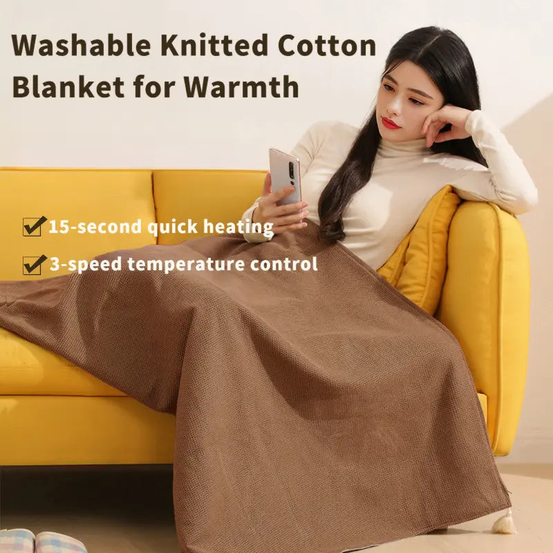 🔥New Portable Heated Shawl Blanket