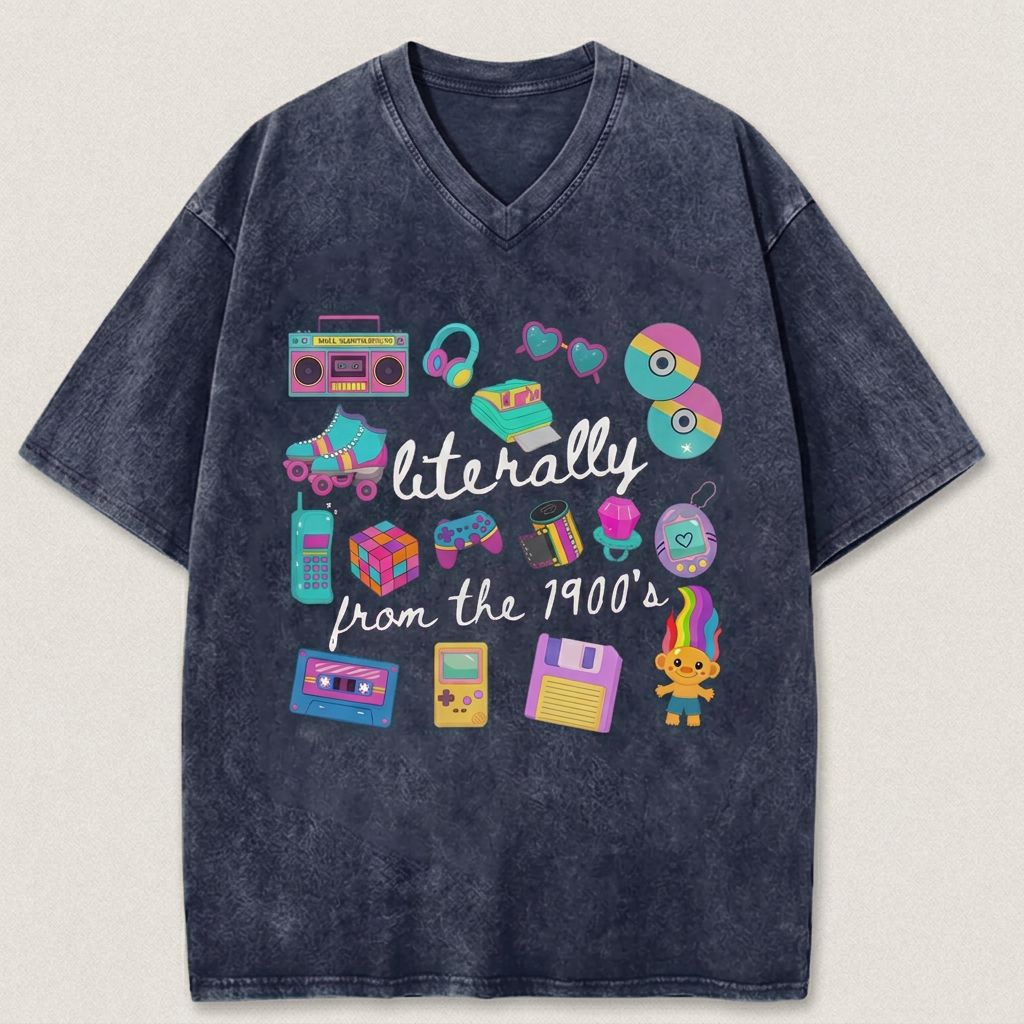 👕Literally From The 1900s shirt, Funny Retro 90's Shirt