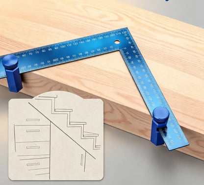 📐🔩Right-angle ruler auxiliary clip – for frame assembly