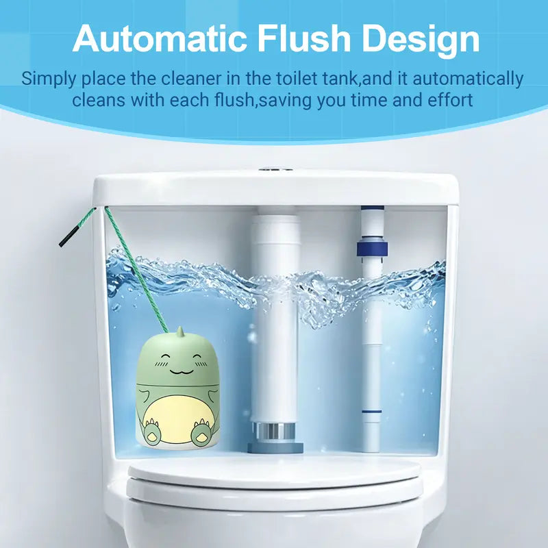 Cute Dinosaur-Shaped Toilet Bowl Cleaner Bottle