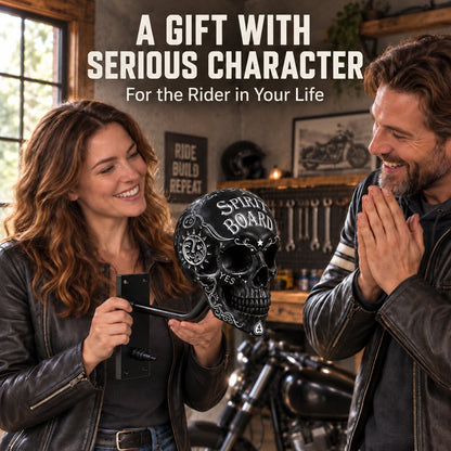 💀 Show Off Your Helmet in Style! Heavy-Duty Skull Helmet Holder & Wall Mount Display 🏍️🔥