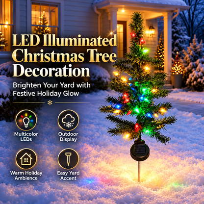 LED Illuminated Christmas Tree Decoration
