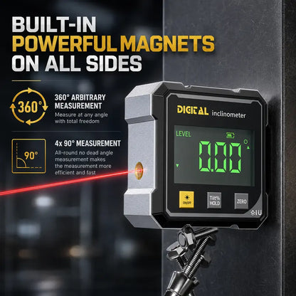 Portable Magnetic Digital Angle Finder