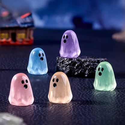 👻Six-color creative glow-in-the-dark ghost ornament