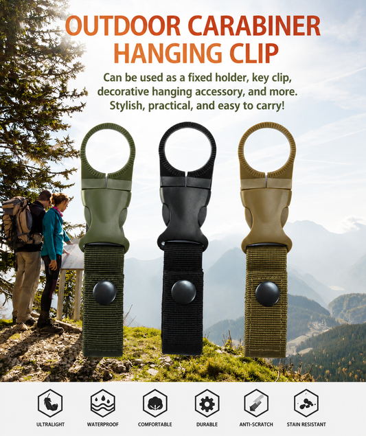 🔥🛠️Portable water bottle quick hanger for mineral water