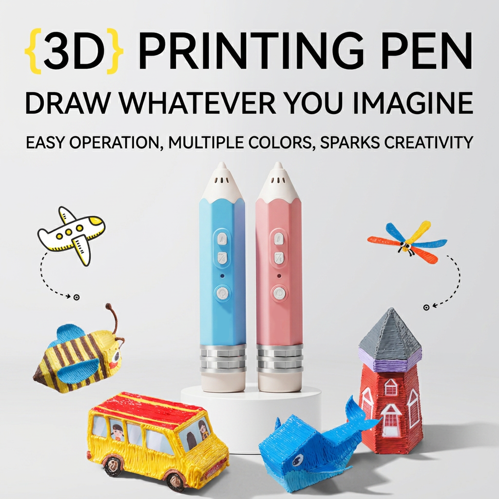 🌈3D Graffiti Printing Pen for Children