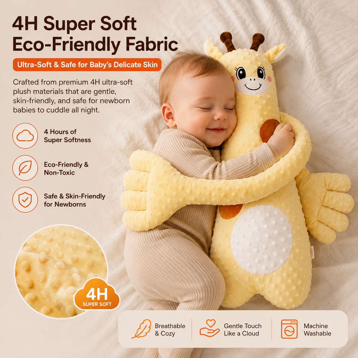 🦒Spotted Deer Remote-Control Soothing Sleep Companion