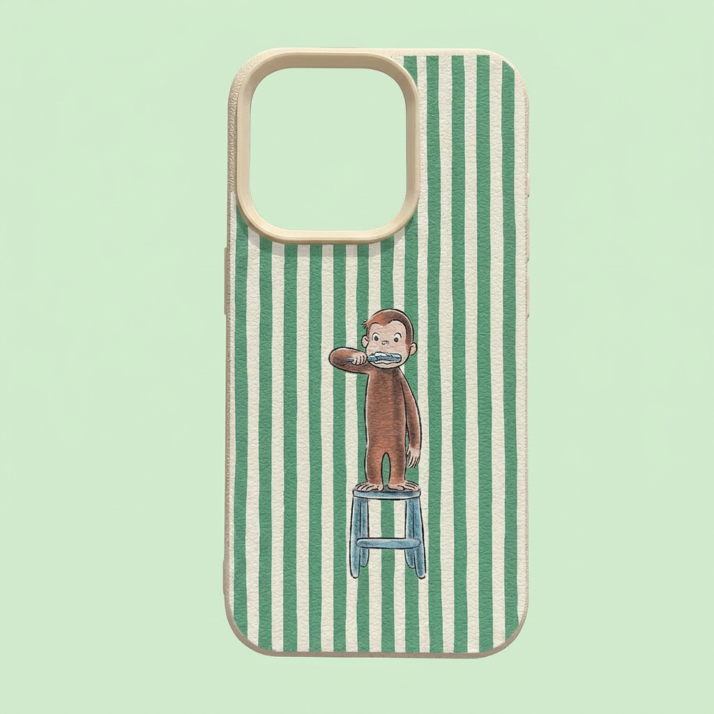 🎨 The whimsical nostalgic children's art style phone case
