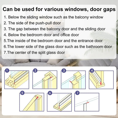 🌬️Windproof strip for doors & windows