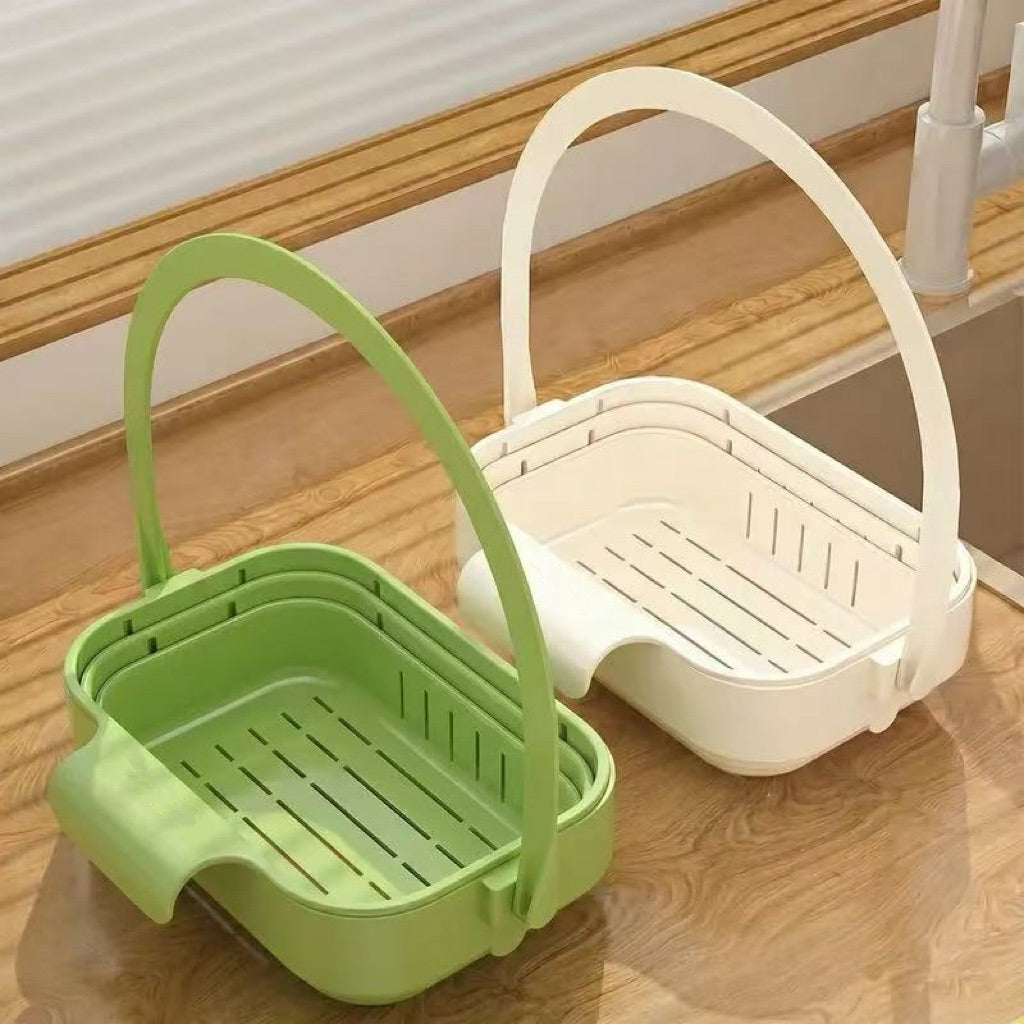 Foldable Hanging Kitchen Sink Drain Basket