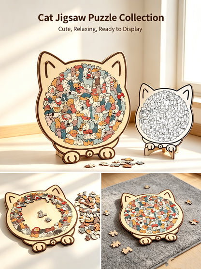 Cat Puzzles Are Super Cute, Fun, And Stress-Relieving.