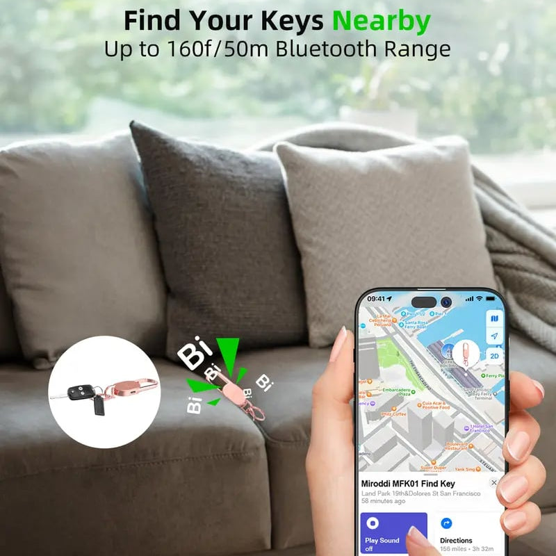 🔥Hot Sale 49% off🌟Keychain with Apple Find My function