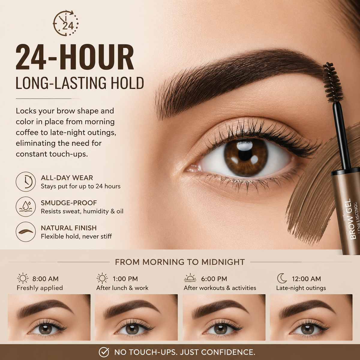 🖌️Waterproof eyebrow dye cream