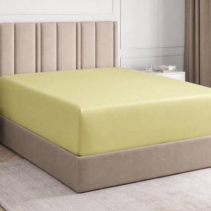 🛏️100% Egyptian cotton fitted sheet (fits 12-inch mattresses)