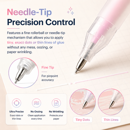 🎨🖊️Macaron-colored dot gel pen set