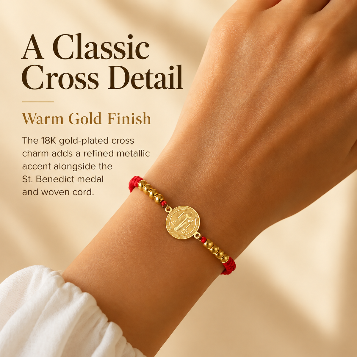 St. Benedict Bracelets, Catholic Religious Symbolism Jewelry Gift