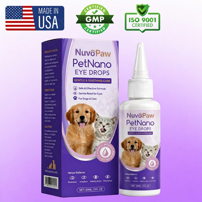 🔥𝙁𝙞𝙣𝙖𝙡 3 𝙃𝙤𝙪𝙧𝙨: 80% 𝙊𝙁𝙁 | NuvoPaw PetNano Eye Drops