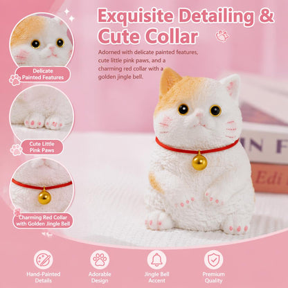 💥Soft and Cuddly Cat – Stress-Relief Squeezable Toy
