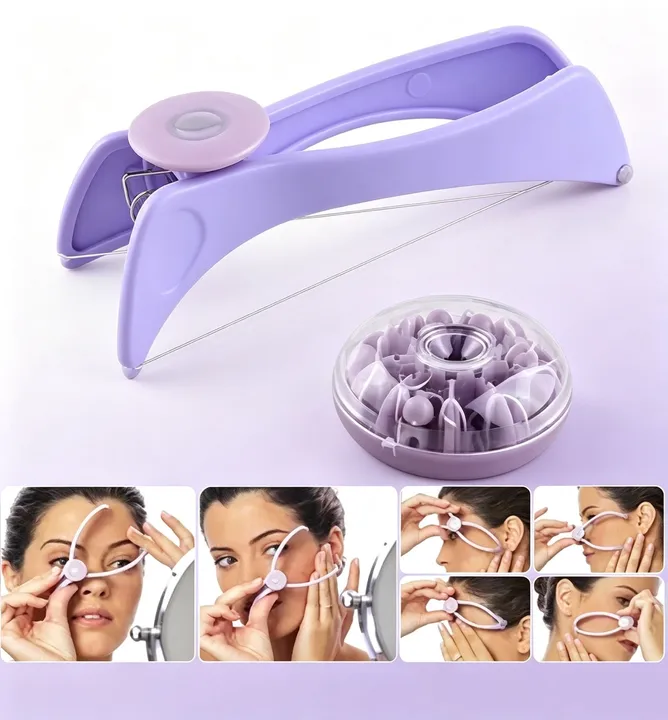 Face and Body Hair Removal Threading System