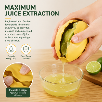 🍋Fun Silicone Lemon Juicer