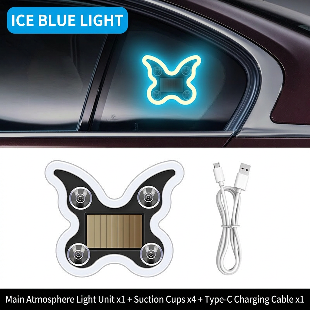 Ice Blue Butterfly