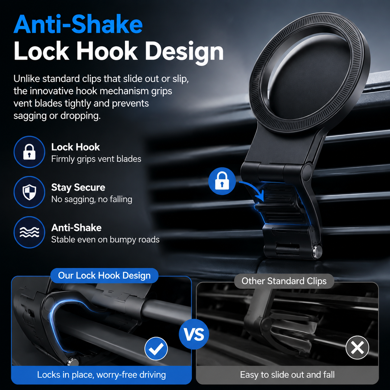 🧲Magnetic car phone holder