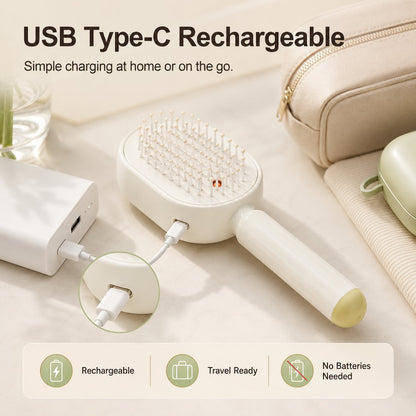 Electric Spray Retractable Airbag Comb