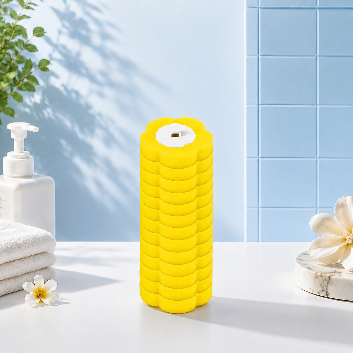 🧼Disposable toilet brush and brush holder set