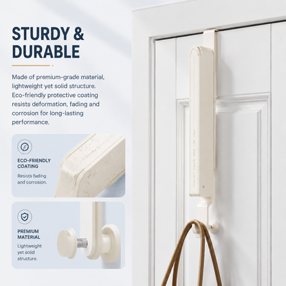 🛠️Retractable and foldable wall hooks - portable clothes rack