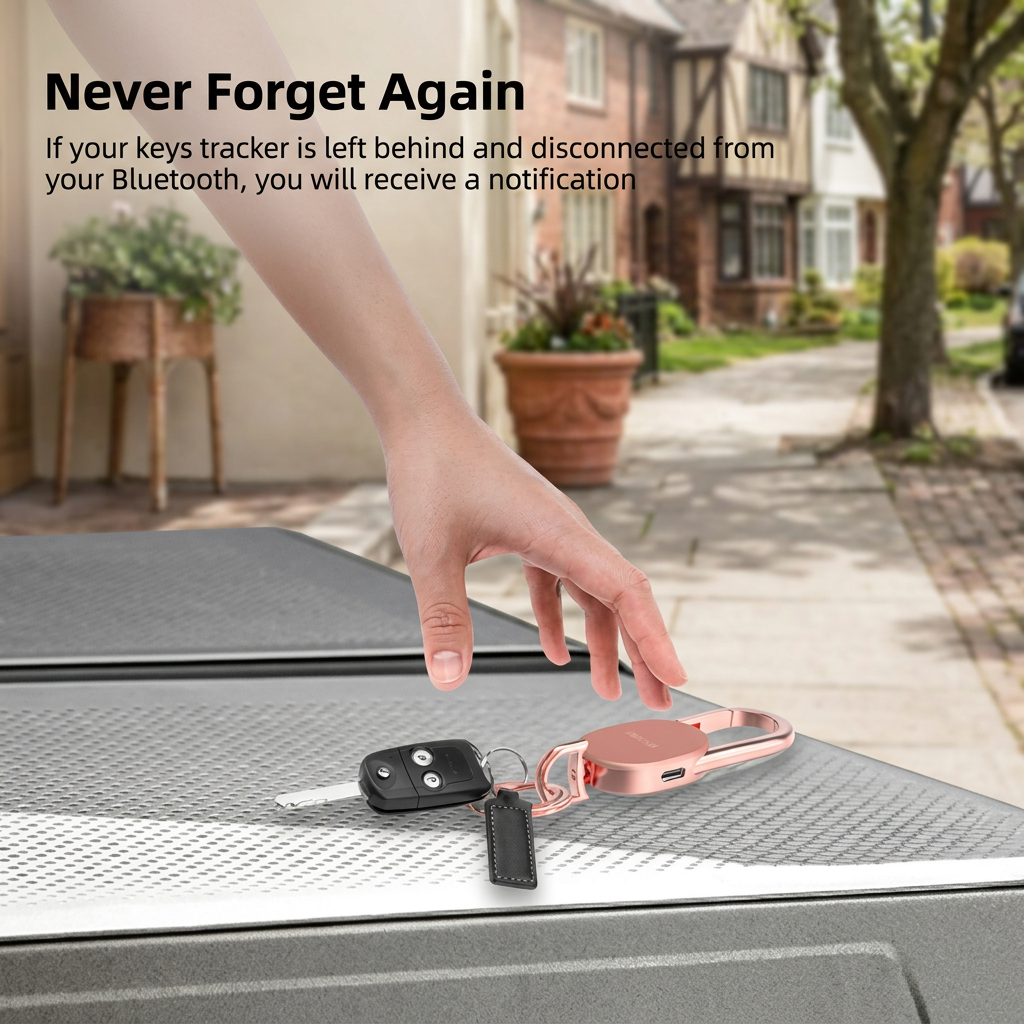 🔗Keychain tracker, men's accessory