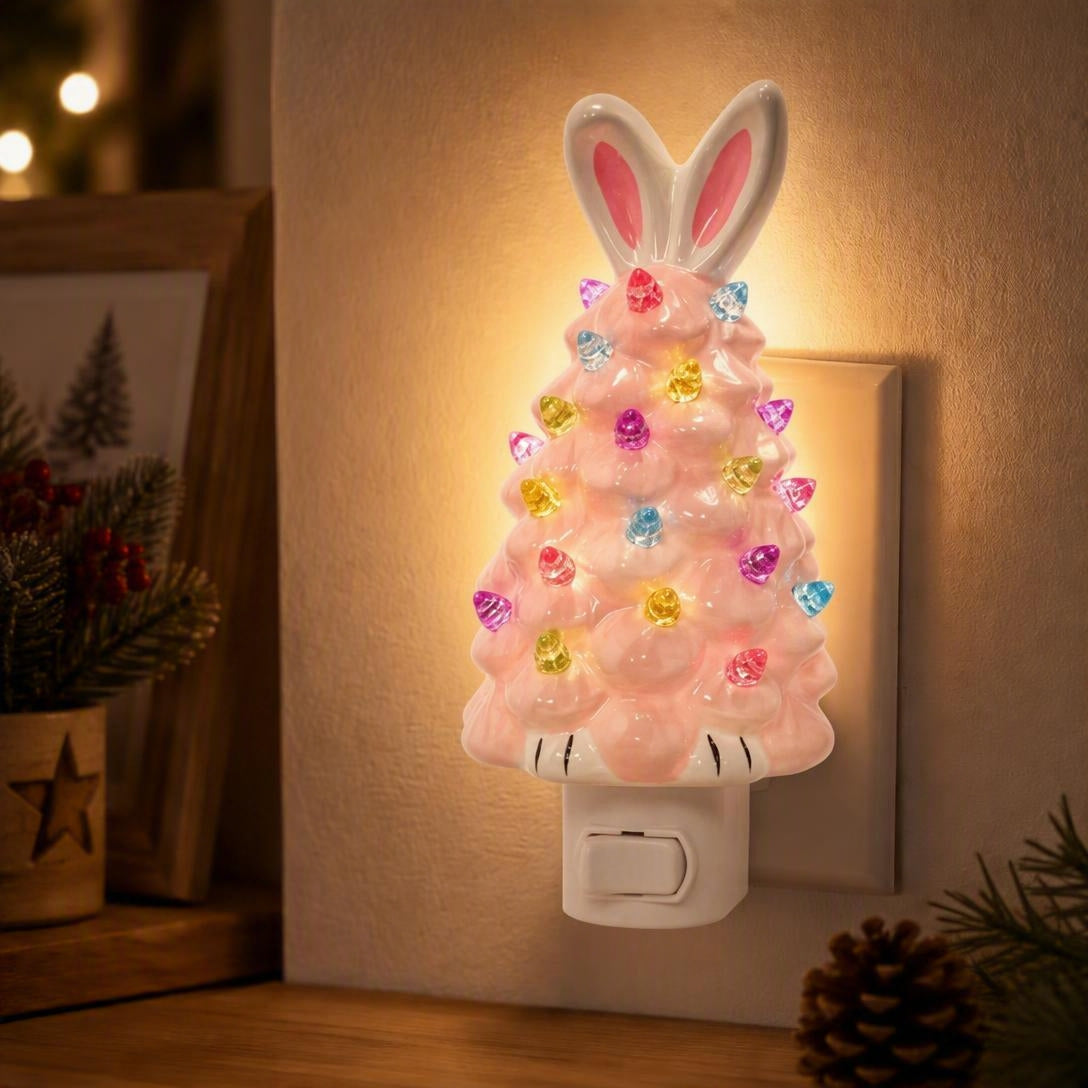 Pink bunny ears