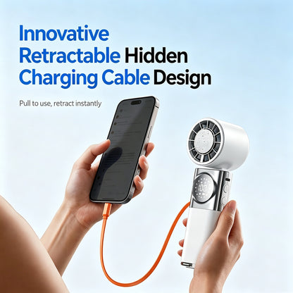 Portable Refrigeration Fan with Emergency Power Bank