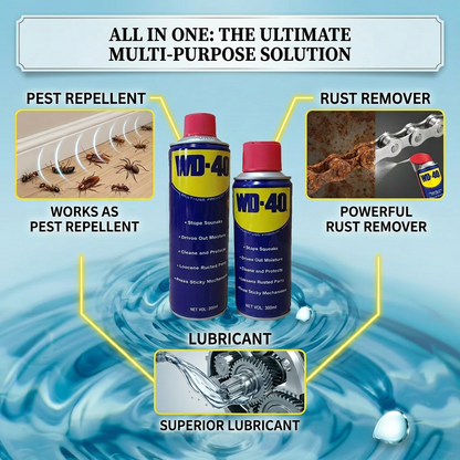 🛡️All-in-One Pest Repellent, Rust Remover & Lubricant
