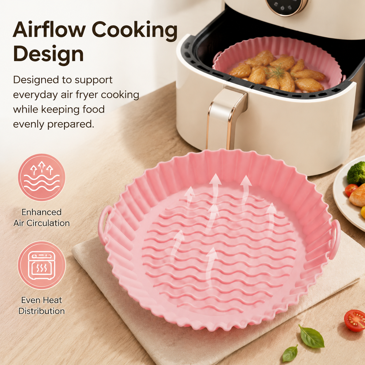 Reusable Heat-resistant Silicone Baking Pan
