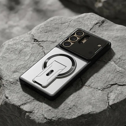 📱Multifunctional Magnetic Case with Invisible Stand & Camera Protection for Samsung S Series