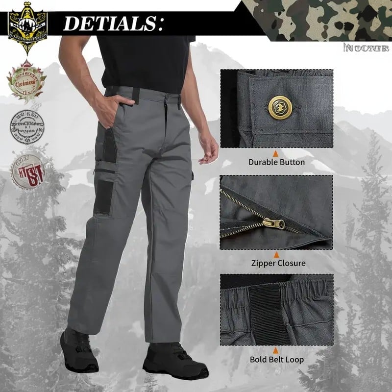 🔥Hot Sale 49% off🌟Men's Waterproof Tactical Work Pants