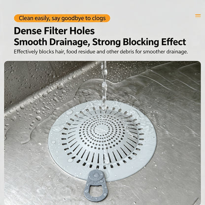 Silicone Drain Hair Catcher / Drain Outlet Strainer