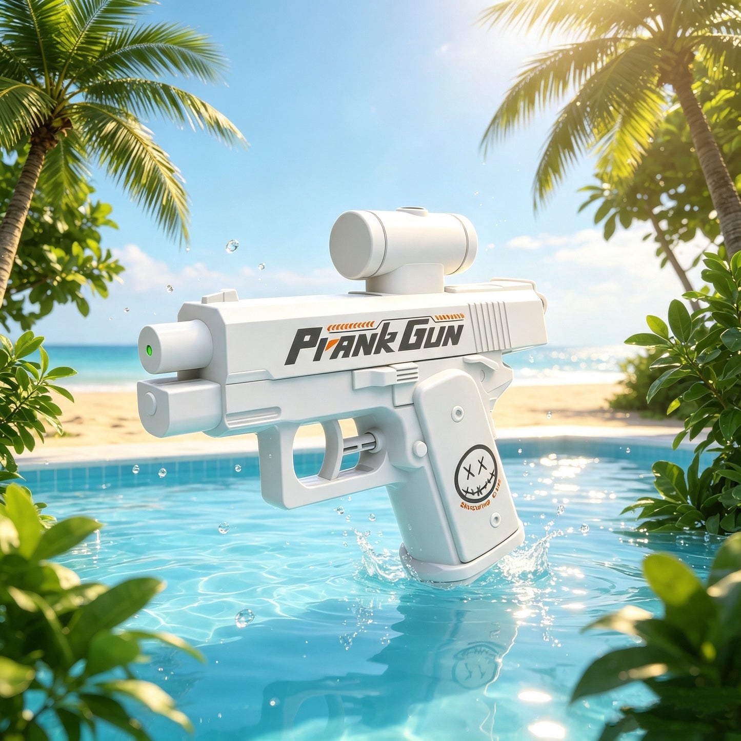 Fun and Creative Double-Sided Anti-Spraying Water Gun