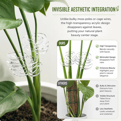 🌱Transparent Flexible Plant Support Clip