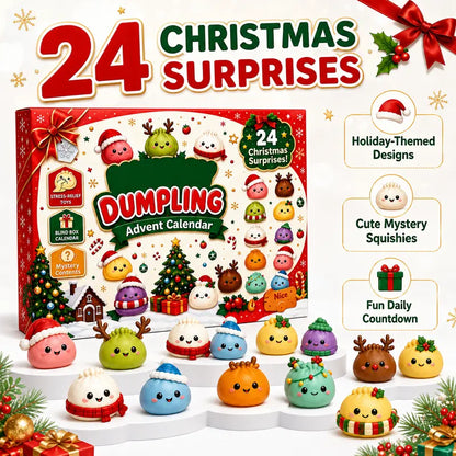 Christmas Squishies Advent 24 Day Calendar