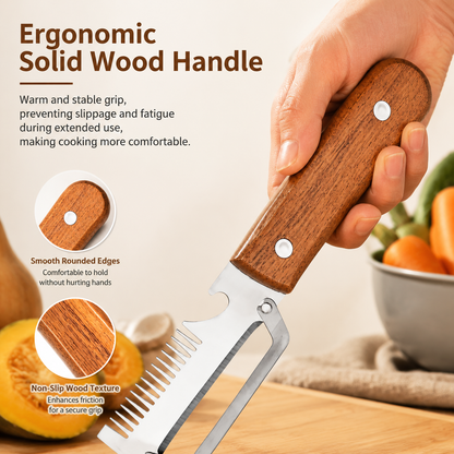 ✨3-in-1 Stainless Steel Peeler