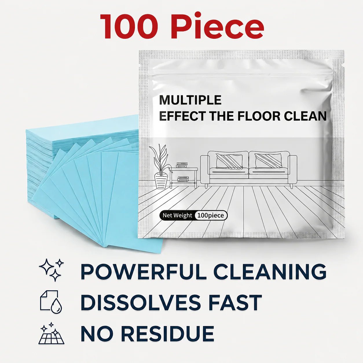 🫧Multi-Surface Antibacterial Cleaner for Hardwood, Tile & Laminate